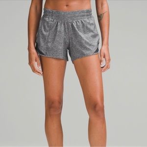 lululemon size 2 hotty hot gray shorts 4”